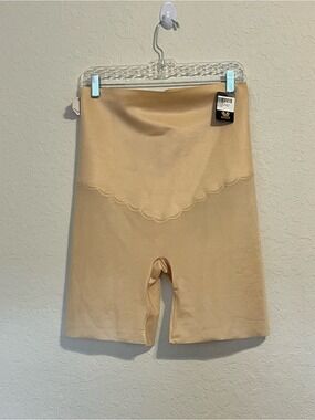 Wacoal Inside Edit High Waisted Thigh Shaper XL Sand Nude Shapewear 808307
